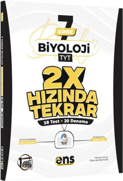 DERS PLATOSU YAYINLARI ENS TYT 2X HIZINDA TEKRAR BİYOLOJİ - 2026