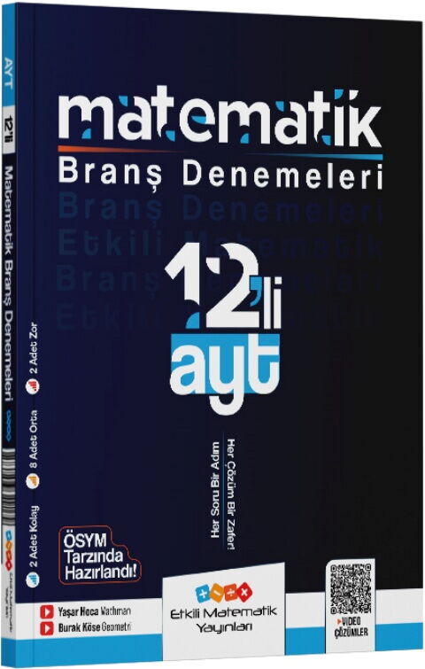 etkili-matematik-yayinlari-ayt-m_MTAxMDU1MDkxNA_1.jpg ETKİLİ MATEMATİK YAYINLARI AYT DENEME 12 Lİ MATEMATİK - 2025 - Görsel 1