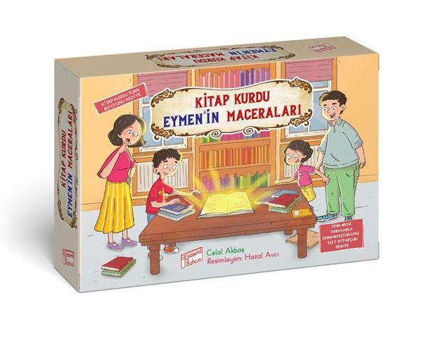 GİZEMLİ BAHÇE YAYINLARI KİTAP KURDU EYMEN'İN MACERALARI -YENİ - POSTER HEDİYELİ