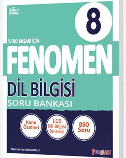 FENOMEN YAYINCILIK 8 DİL BİLGİSİ SORU BANKASI