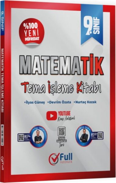 FULL MATEMATİK YAYINLARI 09.SINIF TEMA İŞLEME KİTABI MATEMATİK - 25-26