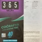 GEZEGEN YAYINCILIK COĞRAFYA ÇEK KOPAR YAPRAK TEST (YENİ)