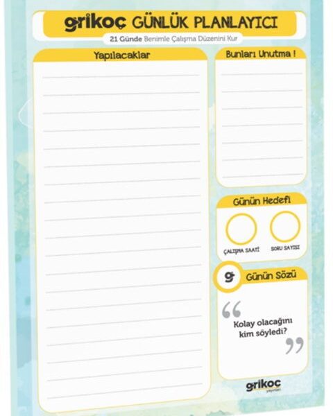 GRİ KOÇ YAYINLARI Gri Koç Günlük Planlayıcı