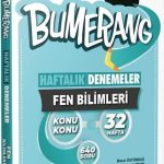 GÜNAY YAYINLARI Bumerang 32 Haftalık Fen Bilimleri Denemeleri