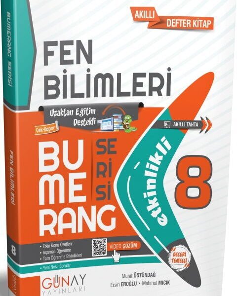 GÜNAY YAYINLARI Bumerang Etkinlikli Fen Bilimleri