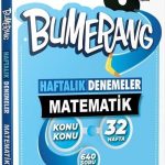 GÜNAY YAYINLARI Bumerang 32 Haftalık Matematik Denemeleri