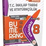 GÜNAY YAYINLARI Bumerang Etkinlikli T.C. İnkılap Tarihi ve Atatürkçülük
