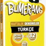 GÜNAY YAYINLARI Bumerang 32 Haftalık Türkçe Denemeleri