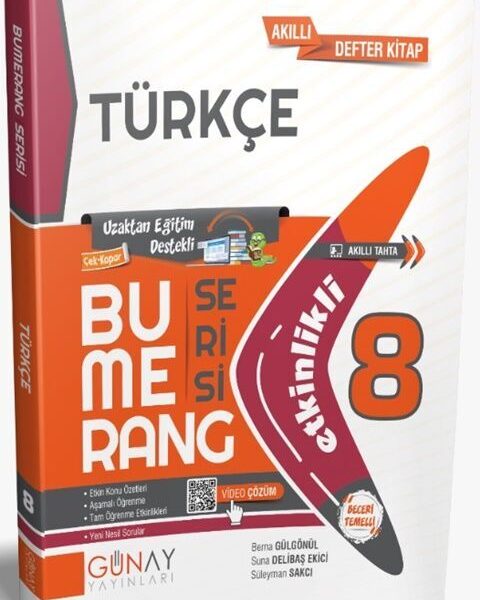 GÜNAY YAYINLARIBumerang Etkinlikli Türkçe