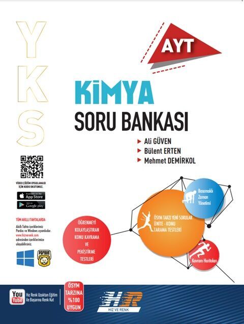 hiz-ve-renk-ayt-kimya-soru-banka_OTA3MTIwMzUw_1.jpg HIZ VE RENK YAYINLARI YKS AYT HIZ ve RENK S.B. KİMYA - 2025-26 - Görsel 1