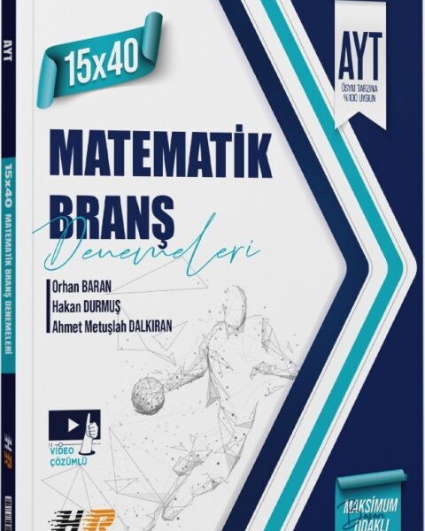 HIZ VE RENK YAYINLARI YKS AYT HIZ ve RENK DENEME (15*40) MATEMATİK - 26