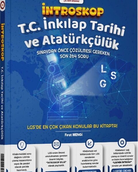 İNTRO YAYINLARI 8.SINIF İNTROSKOP S.B. İNKILAP TARİHİ - 2025-26
