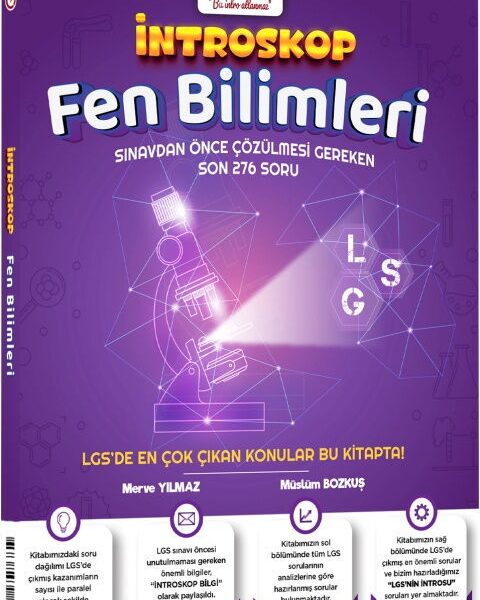 İNTRO YAYINLARI 8.SINIF İNTROSKOP S.B. FEN BİLİMLERİ - 2026