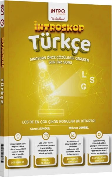 İNTRO YAYINLARI 8.SINIF İNTROSKOP S.B. TÜRKÇE - 2025-26