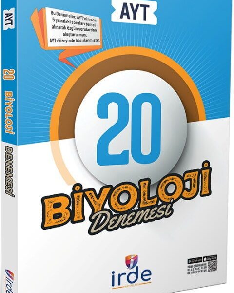 İRDE YAYINLARI AYT 20 Biyoloji Denemesi