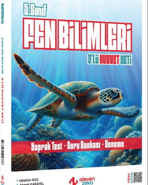 İŞLEYEN ZEKA YAYINLARI 5.SINIF 3 LÜ KUVVET FEN BİL. - 25-26