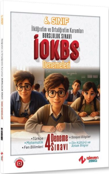 İŞLEYEN ZEKA YAYINLARI 6.SINIF İOKBS 4 LÜ DENEME - 2026
