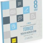 KARE YAYINLARI 8. Sınıf LGS 1. Dönem Türkçe Yazılıya Hazırlık Kitabı