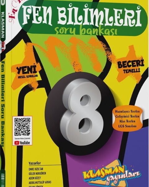 KLASMAN YAYINLARI 08.SINIF S.B. FEN BİLİMLERİ - 2025-26
