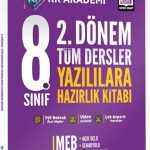 KR AKADEMİ YAYINLARI 8. Sınıf 2. Dönem Tüm Dersler Yazılılara Hazırlık Kitabı