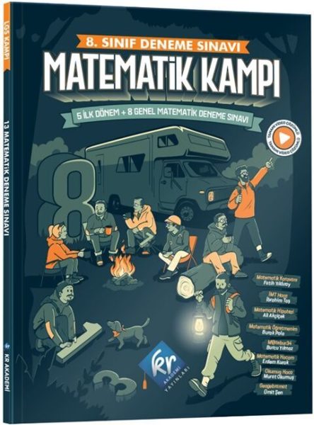 KR AKADEMİ YAYINLARI 8. Sınıf Deneme Sınavı Matematik Kampı