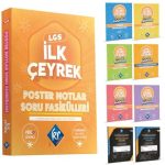 KR AKADEMİ YAYINLARI LGS İlk Çeyrek Poster Notlar Soru Fasikülleri