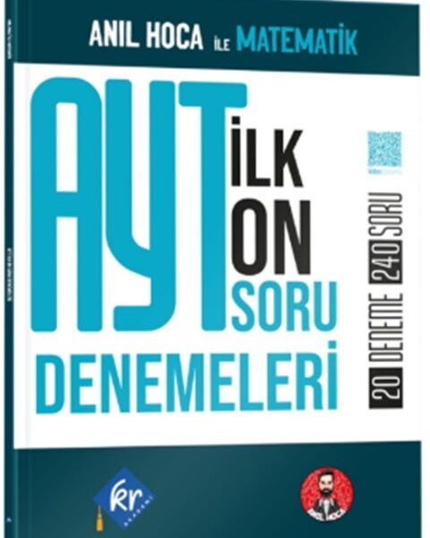 KR AKADEMİ YAYINLARI Anıl Hoca İle Matematik AYT İlk 10 Soru Denemeleri