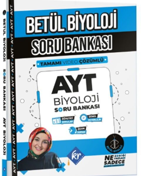KR AKADEMİ YAYINLARI Betül Biyoloji AYT Biyoloji Soru Bankası