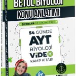 KR AKADEMİ YAYINLARI Betül Biyoloji Konu Anlatımı 54 Günde AYT Biyoloji Video Kamp Kitabı