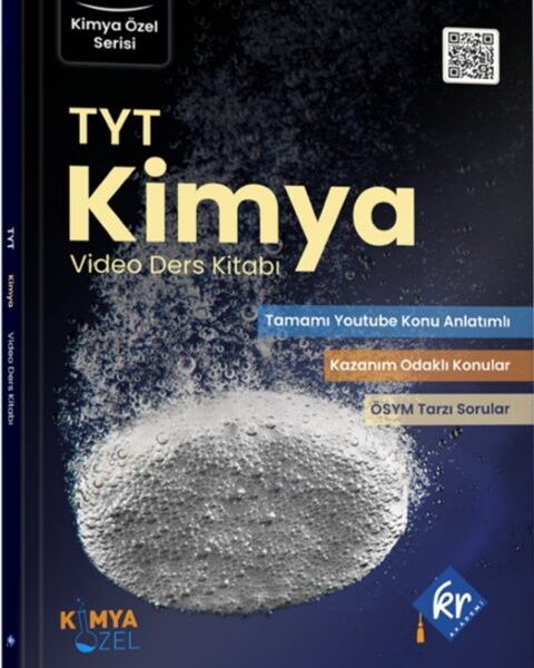KR AKADEMİ YAYINLARI Kimya Özel TYT Kimya Video Ders Kitabı