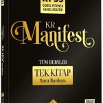 KR AKADEMİ YAYINLARI KPSS Genel Yetenek Genel Kültür Manifest Tüm Dersler Tek Kitap Soru Bankası