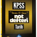 KR AKADEMİ YAYINLARI KPSS Tarih El Yazısı Konu Anlatım Defteri