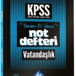KR AKADEMİ YAYINLARI KPSS Vatandaşlık El Yazısı Konu Anlatım Defteri