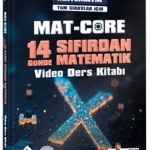 KR AKADEMİ YAYINLARI Partikül Matematik Mat-Core 14 Günde Sıfırdan Matematik Video Ders Kitabı