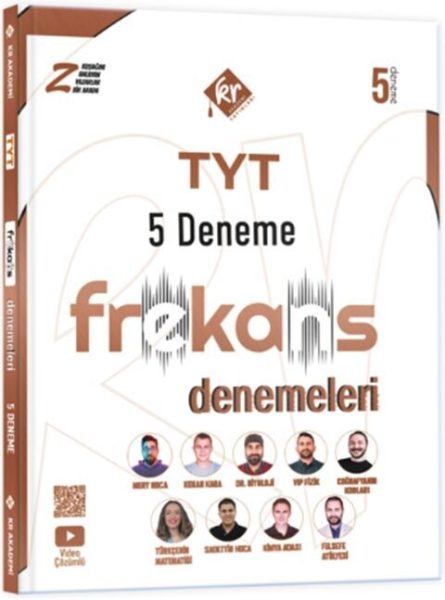 KR AKADEMİ YAYINLARI TYT 5 Frekans Denemeleri