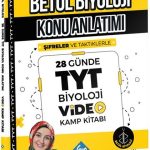 KR AKADEMİ YAYINLARI Betül Biyoloji Konu Anlatımı 28 Günde TYT Biyoloji Video Kamp Kitabı