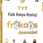 KR AKADEMİ YAYINLARI TYT Fizik Kimya Biyoloji FKB 15'li Frekans Denemeleri