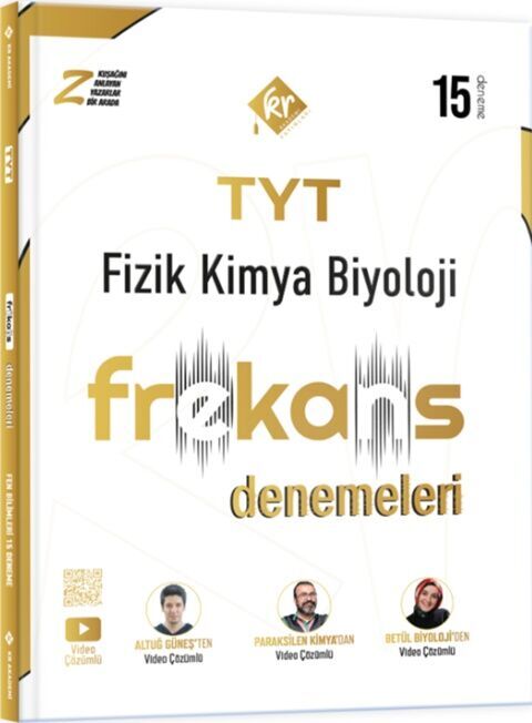 kr-akademi-tyt-fizik-kimya-biyol_MTAwOTExNTM1OQ_1.jpg KR AKADEMİ YAYINLARI TYT Fizik Kimya Biyoloji FKB 15'li Frekans Denemeleri - Görsel 1