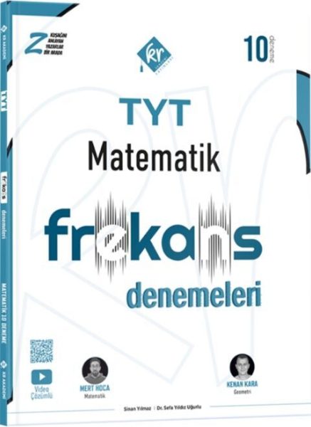 KR AKADEMİ YAYINLARI TYT Matematik 10'lu Frekans Denemeleri