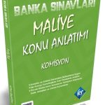 KR AKADEMİ YAYINLARI Banka Sınavları Maliye Konu Anlatımı Kitabı