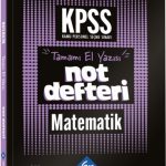 KR AKADEMİ YAYINLARI KPSS Matematik El Yazısı Konu Anlatım Defteri