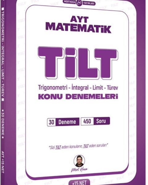 MERT HOCA YAYINLARI AYT TİLT Denemeleri Trigonometri İntegral Limit Türev 30'lu Deneme