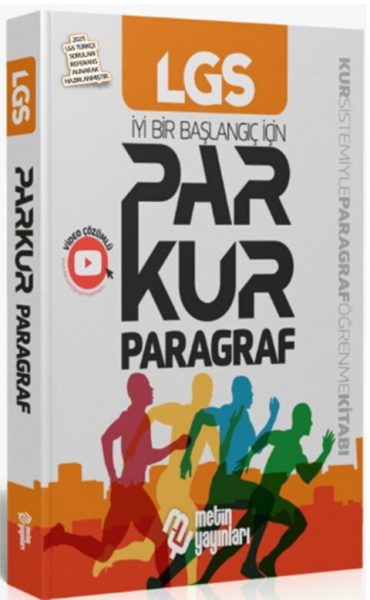 METİN YAYINLARI LGS Parkur Paragraf Öğrenme Kitabı