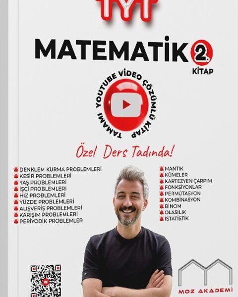 ALAN YAYINLARI MOZ AKADEMİ TYT MATEMATİK 2 - 2024-25