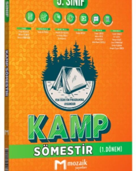 MOZAİK YAYINLARI 5.SINIF MOZAİK SÖMESTİR (1.DÖNEM) KAMP - 2025-26