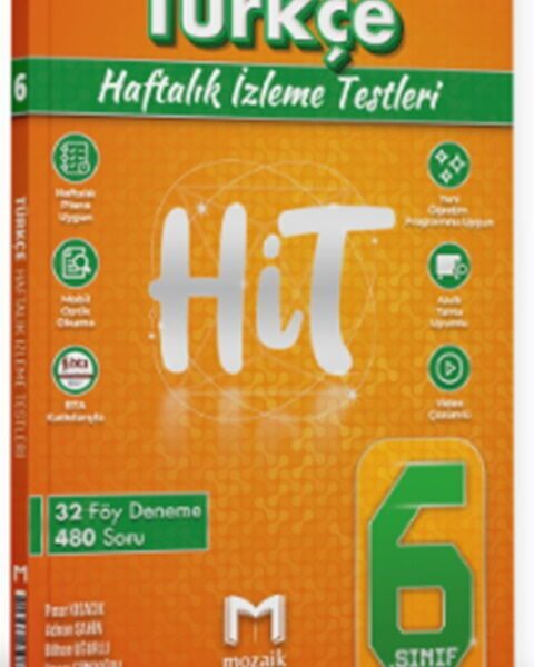 MOZAİK YAYINLARI 6.SINIF MOZAİK HİT 32 Lİ DENEME TÜRKÇE - 25-26