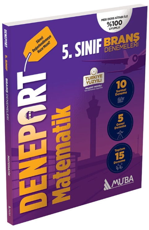 muba-yayinlari-5-sinif-deneport-_MTA1OTAxMzI1Ng_1.jpg MUBA YAYINLARI 5. Sınıf Deneport Matematik Branş Denemesi (STOK İÇİN TEYİT ALINIZ.) - Görsel 1