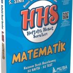 MUBA YAYINLARI 5.Sınıf Matematik Haftalık Hasat Soruları (HHS)