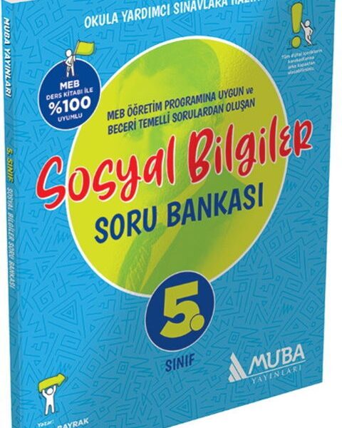 MUBA YAYINLARI 5. Sınıf Sosyal Bilgiler Soru Bankası