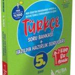 MUBA YAYINLARI 5. Sınıf Türkçe Soru Bankası + Yazılıya Hazırlık Soruları 2'Si 1 Arada